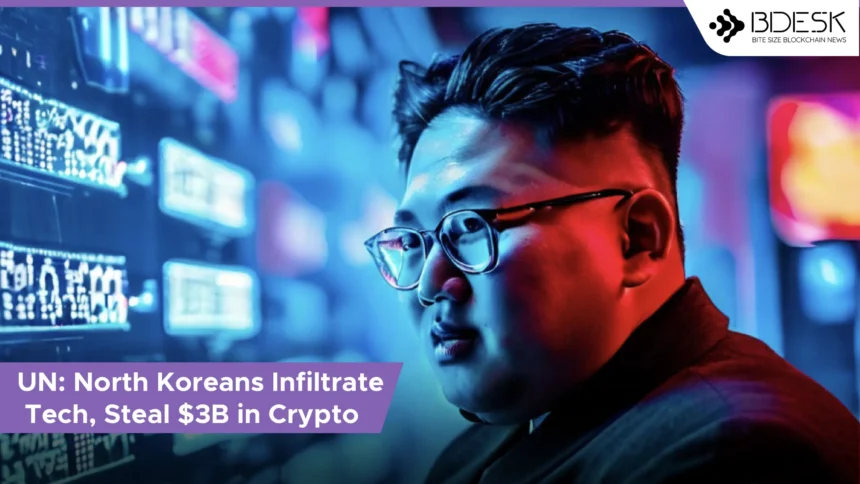 13Desk | UN: North Koreans Infiltrate Tech, Steal $3B in Crypto