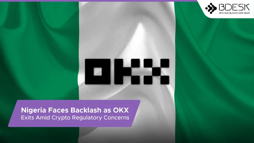 13Desk| Nigeria Faces Backlash as OKX Exits Amid Crypto Regulatory Concerns