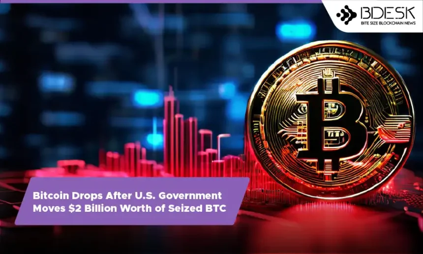 13 DesK Crypto News | Bitcoin Drops After U.S. Government Moves $2 Billion Worth of Seized BTC