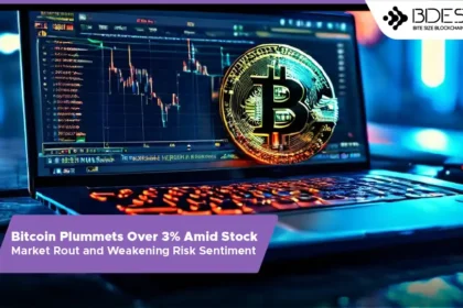 13 Desk Crypto News | Bitcoin Plummets Over 3% Amid Stock Market Rout and Weakening Risk Sentiment