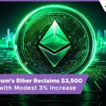 13desk crypto news | Ethereum’s Ether Reclaims $3,500 Mark with Modest 3% Increase