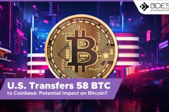 13 desk crypto news | U.S. Transfers 58 BTC to Coinbase: Potential Impact on Bitcoin?