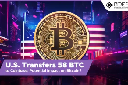 13 desk crypto news | U.S. Transfers 58 BTC to Coinbase: Potential Impact on Bitcoin?