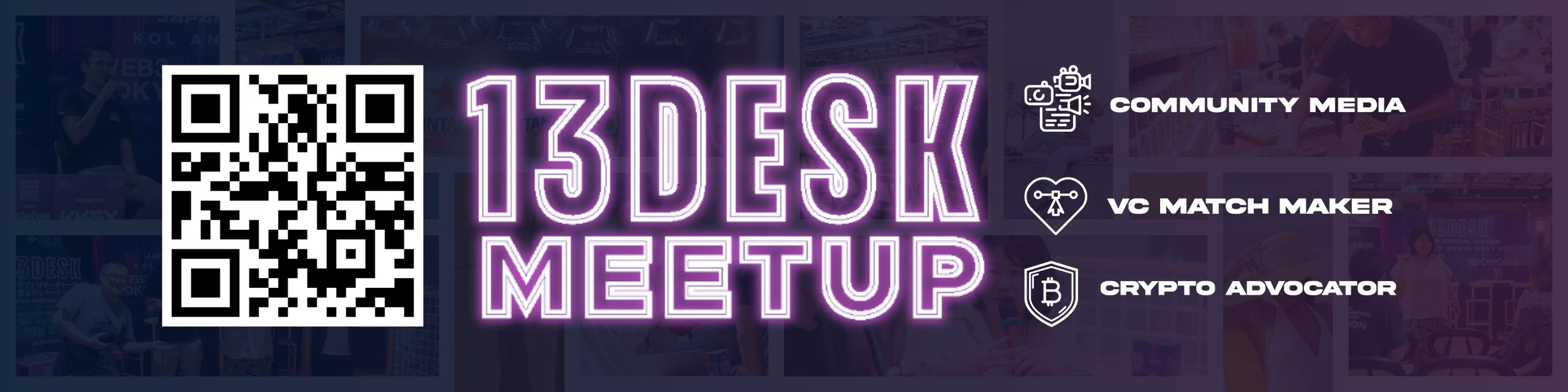 13Desk Meet Up, Crypto Events 