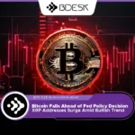 13 Desk Crypto News | Bitcoin Falls Ahead of Fed Policy Decision; XRP Addresses Surge Amid Bullish Trend