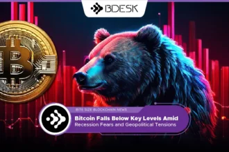 13 Desk Crypto News | Bitcoin Falls Below Key Levels Amid Recession Fears and Geopolitical Tensions