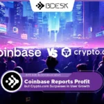 13 Desk Crypto News | Coinbase Reports Profit, but Crypto.com Surpasses in User Growth