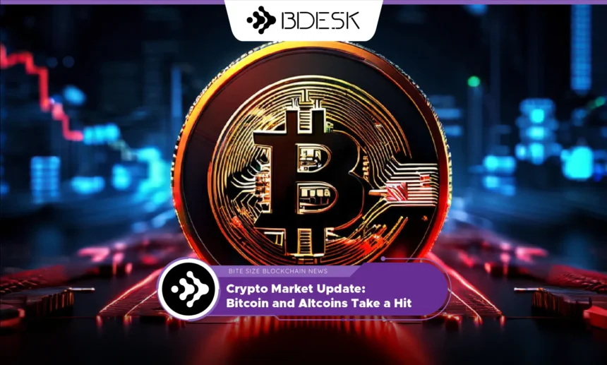 13Desk Crypto News | Crypto Market Update: Bitcoin and Altcoins Take a Hit