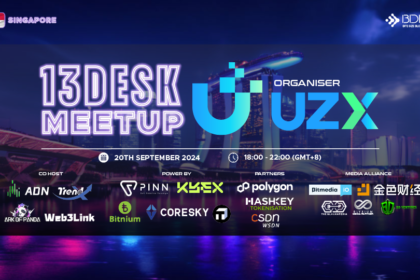 13Desk Meet Up Singapore Edition Website Banner