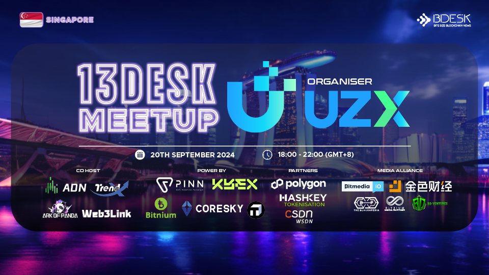 13Desk Meet Up Singapore Edition Website Banner