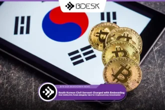 13Desk Crypto News | South Korean Civil Servant Charged with Embezzling Over $400,000; Funds Allegedly Used for Cryptocurrency Investments