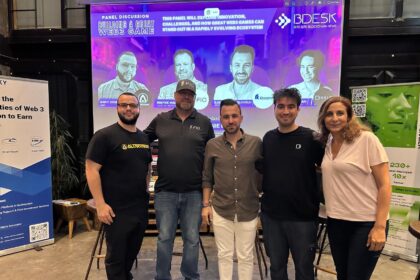 panel discussion from blockchain game alliance