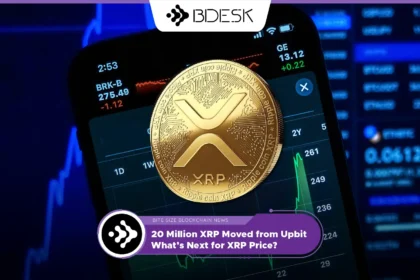 13Desk Crypto News | 20 Million XRP Moved from Upbit: What’s Next for XRP Price?