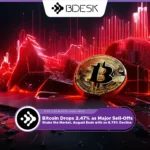 13Desk Crypto News | Bitcoin Drops 2.47% as Major Sell-Offs Shake the Market, August Ends with an 8.73% Decline