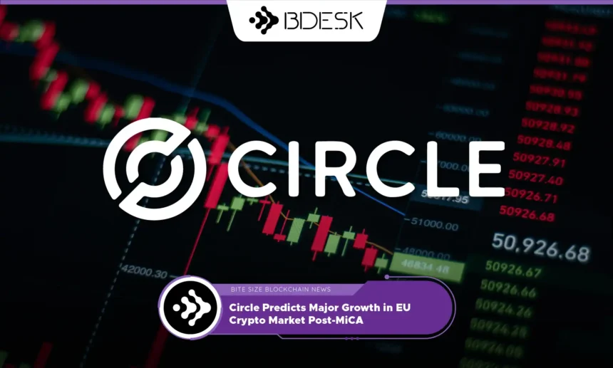 13Desk Crypto News | Circle Predicts Major Growth in EU Crypto Market Post-MiCA