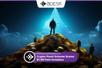 13Desk Crypto News | Crypto Ponzi Scheme Scams $1.1M from Investors