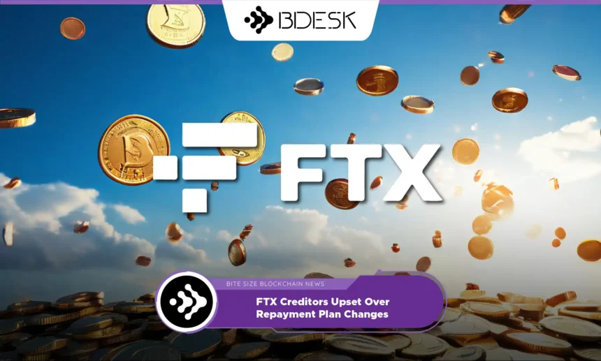 13Desk Crypto News | FTX Creditors Upset Over Repayment Plan Changes