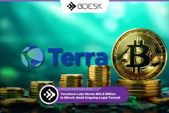 13Desk Crypto News | Terraform Labs Moves $62.8 Million in Bitcoin Amid Ongoing Legal Turmoil