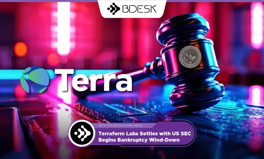 13Desk Crypto News | Terraform Labs Settles with US SEC, Begins Bankruptcy Wind-Down