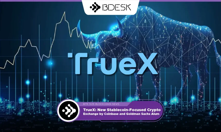 13Desk Crypto News | TrueX: New Stablecoin-Focused Crypto Exchange by Coinbase and Goldman Sachs Alum