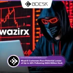 13Desk Crypto News | WazirX Customers Face Potential Losses of Up to 43% Following $234 Million Hack