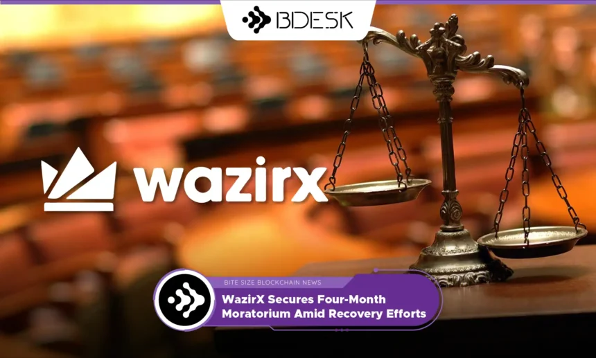 13Desk Crypto News | WazirX Secures Four-Month Moratorium Amid Recovery Efforts