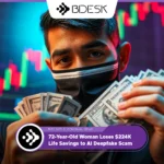 13Desk Crypto News | 72-Year-Old Woman Loses $224K Life Savings to AI Deepfake Scam