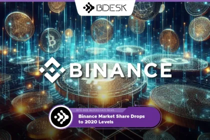 13Desk Crypto News | Binance Market Share Drops to 2020 Levels