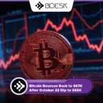 13Desk Crypto News | Bitcoin Bounces Back to $67K After October 23 Dip to $65K