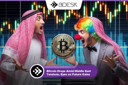 13Desk Crypto News | Bitcoin Drops Amid Middle East Tensions, Eyes on Future Gains