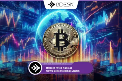 13Desk Crypto News | Bitcoin Price Falls as Ceffu Sells Holdings Again