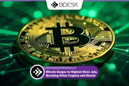 13Desk Crypto News | Bitcoin Surges to Highest Since July, Boosting Other Cryptos and Stocks