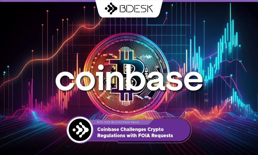 13Desk Crypto News | Coinbase Challenges Crypto Regulations with FOIA Requests