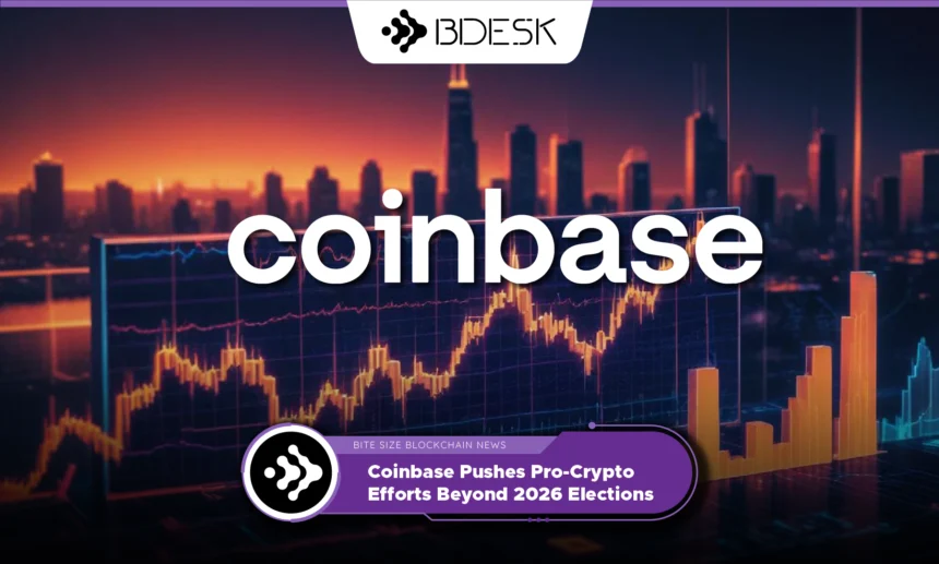 13Desk Crypto News | Coinbase Pushes Pro-Crypto Efforts Beyond 2026 Senate Elections