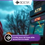 13Desk Crypto News | Coinflip Opens 45 Crypto ATMs Across Five U.S. States