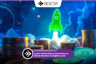 13Desk Crypto News | Crypto Market Enters Greed Zone as Bitcoin Reaches Its Highest Level