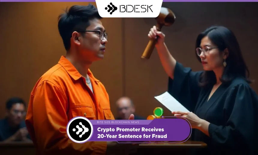 13Desk Crypto News | Crypto Promoter Receives 20-Year Sentence for Fraud