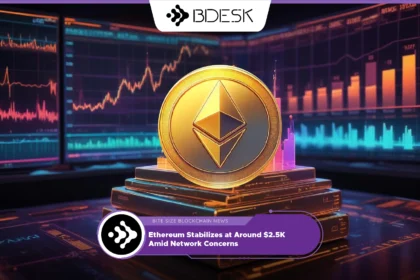 13Desk Crypto News | Ethereum Stabilizes at Around $2.5K Amid Network Concerns