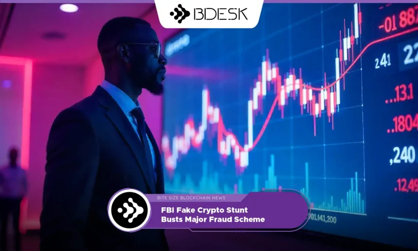 13Desk Crypto News | FBI Fake Crypto Stunt Busts Major Fraud Scheme