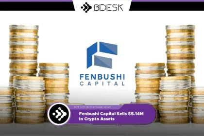 13Desk Crypto News | Fenbushi Capital Sells $5.14M in Crypto Assets