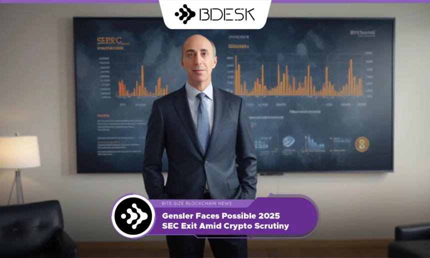 13Desk Crypto News | Gensler Faces Possible 2025 SEC Exit Amid Crypto Scrutiny