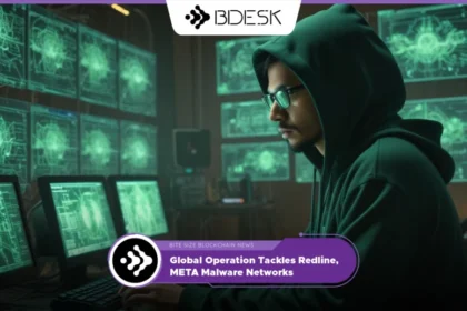 13Desk Crypto News | Global Operation Tackles Redline, META Malware Networks