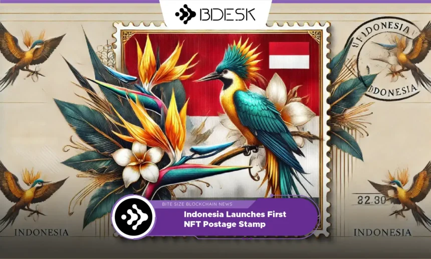 13Desk Crypto News | Indonesia Launches First NFT Postage Stamp