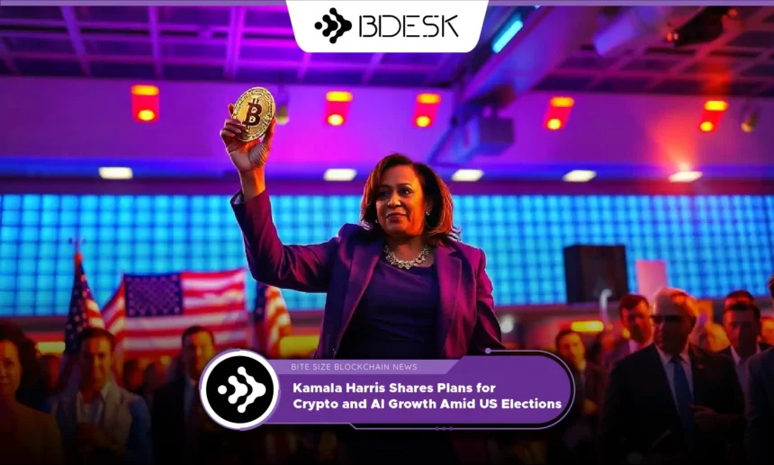 13Desk Crypto News | Kamala Harris Shares Plans for Crypto and AI Growth Amid US Elections