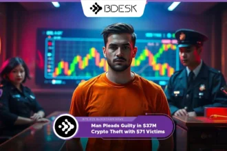 13Desk Crypto News | Man Pleads Guilty in $37M Crypto Theft with 571 Victims