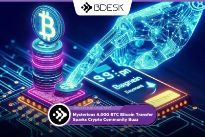 13Desk Crypto News | Mysterious 4,000 BTC Bitcoin Transfer Sparks Crypto Community Buzz