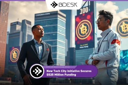 13Desk Crypto News | New Tech City Initiative Secures $525 Million Funding