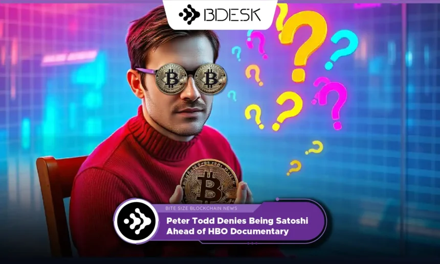 13Desk Crypto News | Peter Todd Denies Being Satoshi Ahead of HBO Documentary