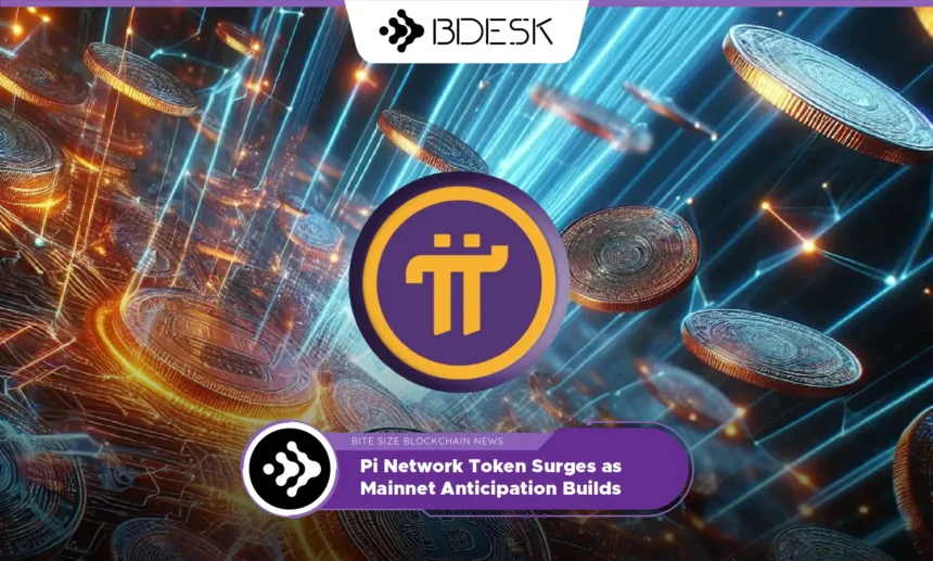 13Desk Crypto News | Pi Network Token Surges as Mainnet Anticipation Builds