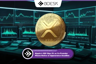 13Desk Crypto News | Ripple's XRP Dips 3% as Co-Founder Misses Notice of Appearance Deadline